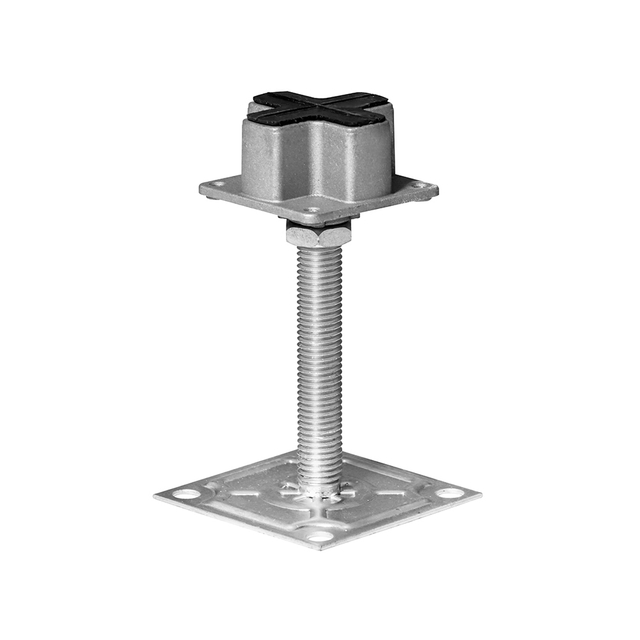 Pedestal de cruceta de aluminio